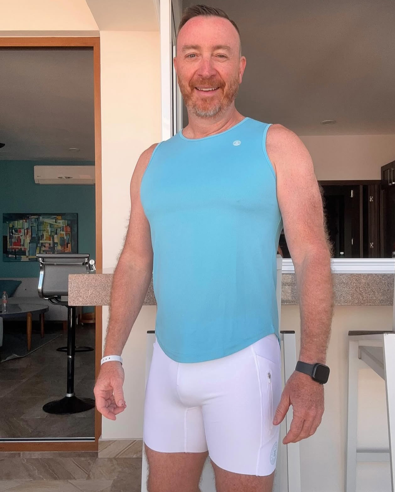 Durant Short – leche | High-Performance 6-Inch Spandex Training Shorts