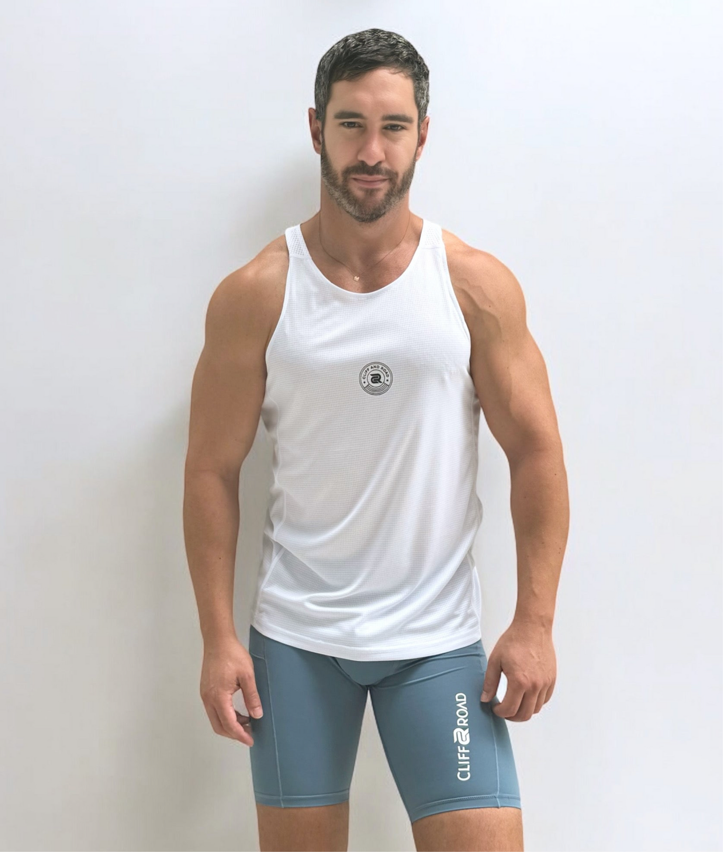 The Diego Racer short in Azul