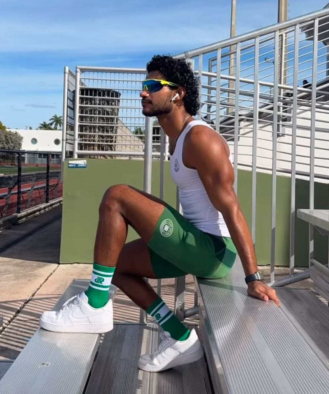 Durant Shorts in Agave – Men’s Performance Training Shorts