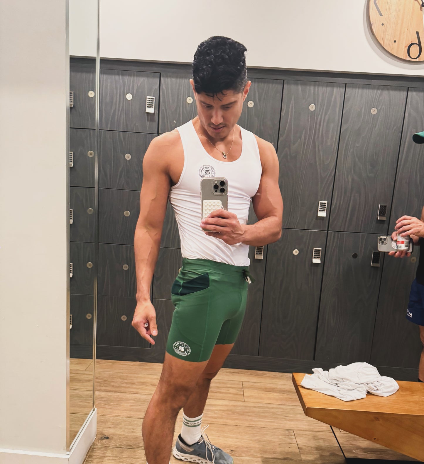 Durant Short – Agave | High-Performance 6-Inch Spandex Training Shorts