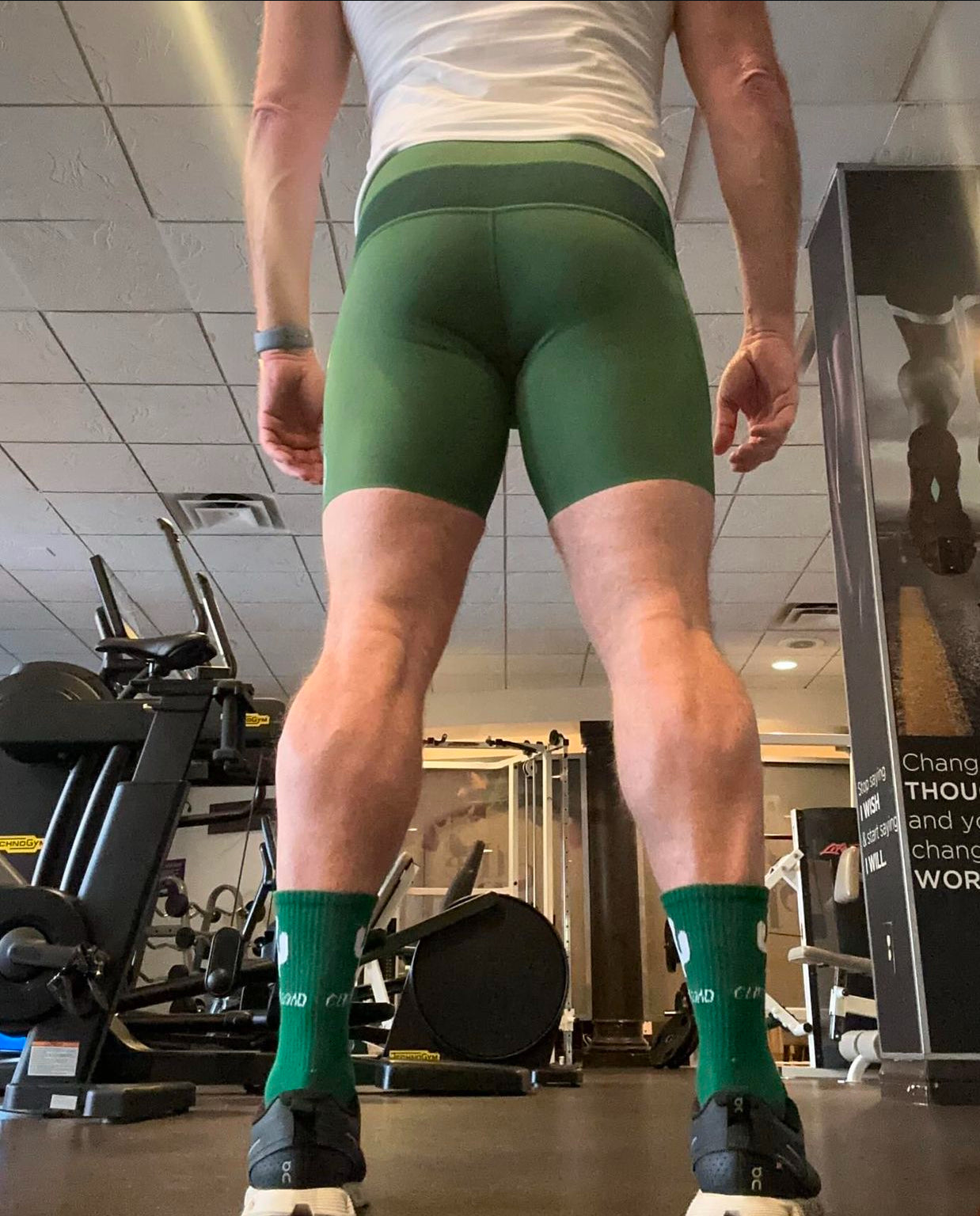 Durant Short – Agave | High-Performance 6-Inch Spandex Training Shorts