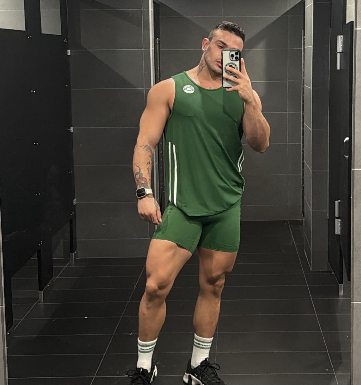 Durant Shorts in Agave – Men’s Performance Training Shorts