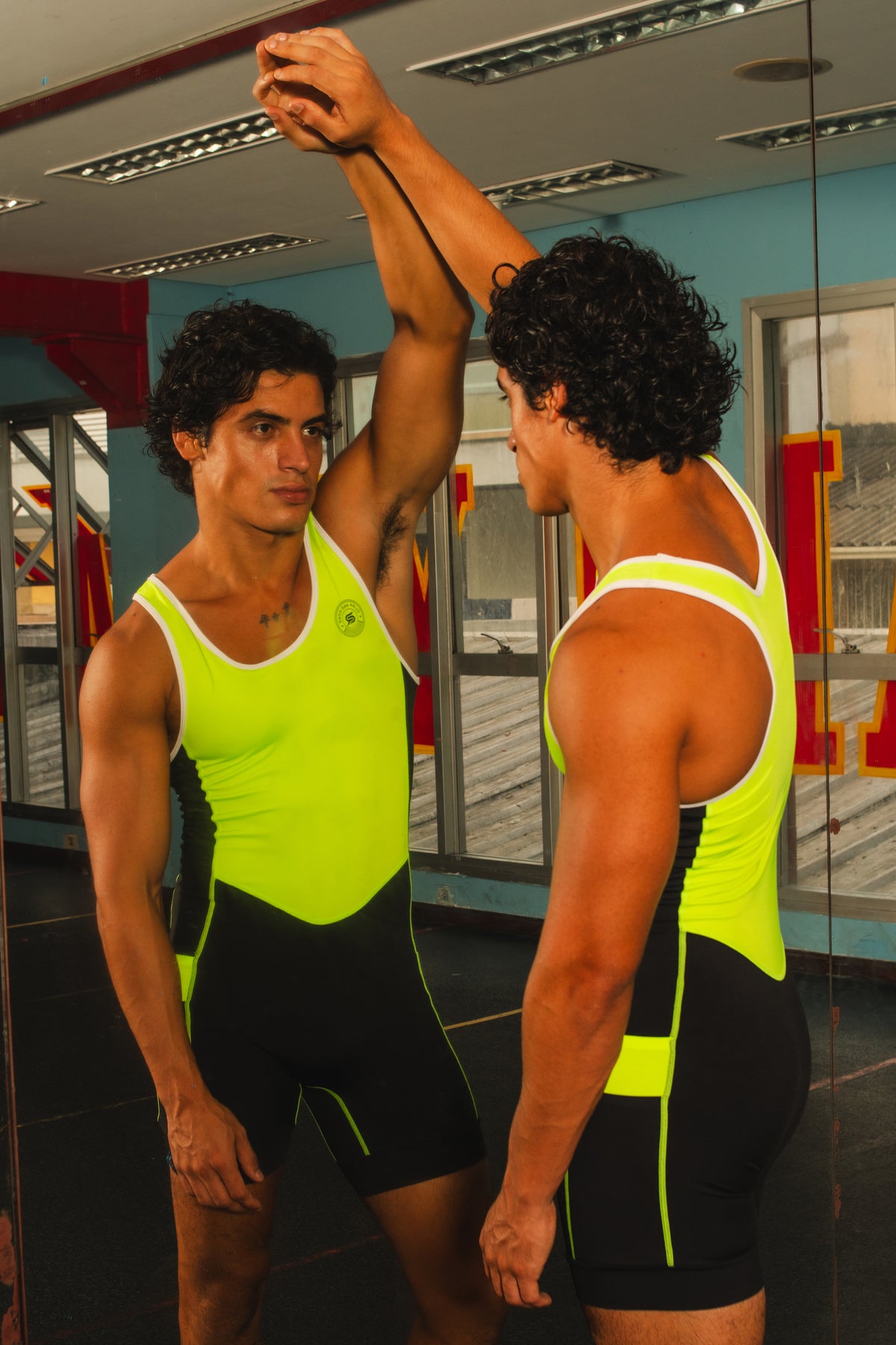El Chavo 4 pocket Singlet in Lucha | Men's Singlet with Pockets