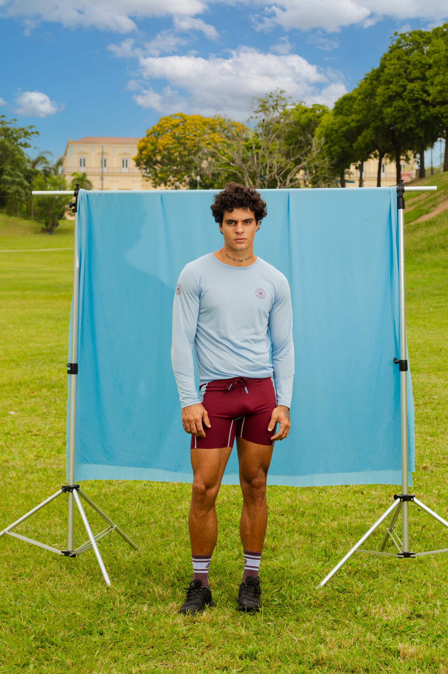 EL COMPA –Cielo Claro- Long Sleeve Layering Pullover