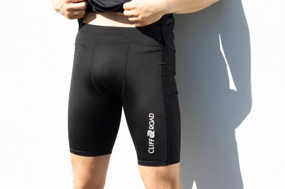 The Diego Racer short in Onyx