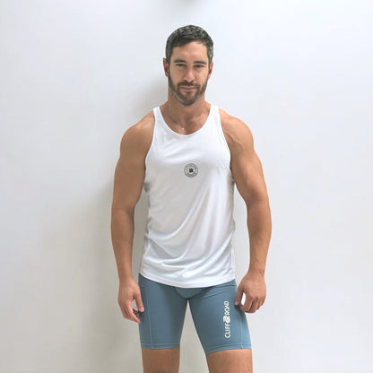 The Diego Racer short in Azul