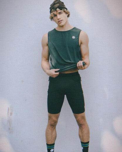 The Cowell Tank in the Color Verde Oscuro