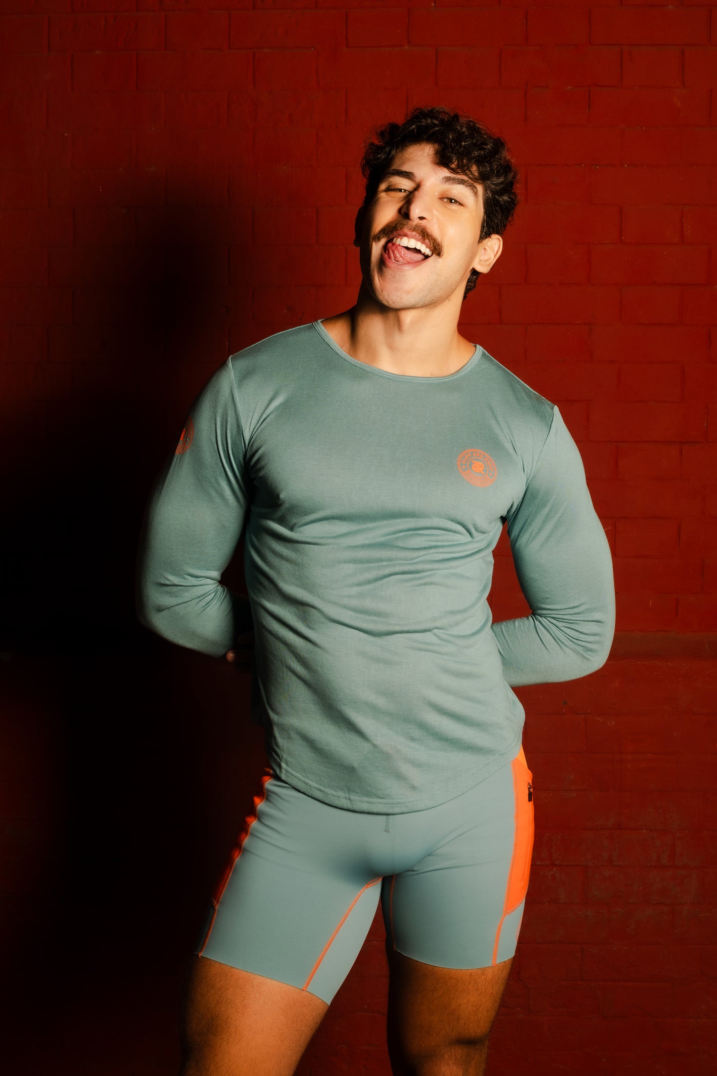 El Compa long sleeve in Volcán