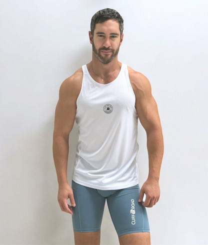 The Diego Racer short in Azul