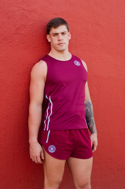 Sierra Tank – Vino | Men’s Regular Fit