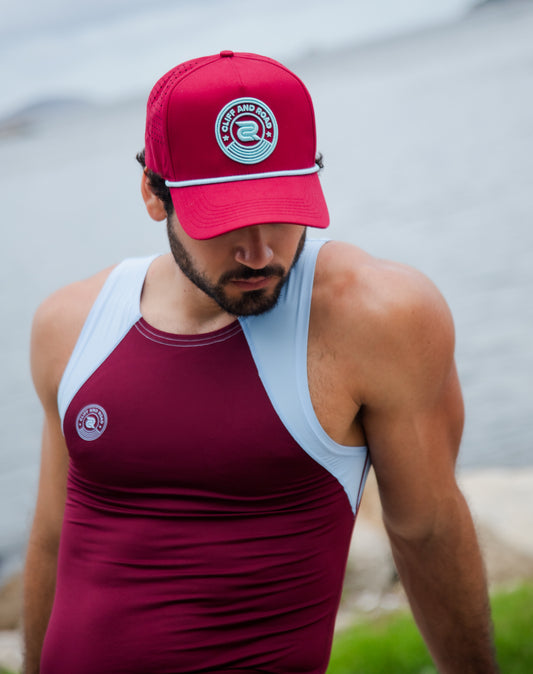 Johnson 5 Panel Hat – Vino