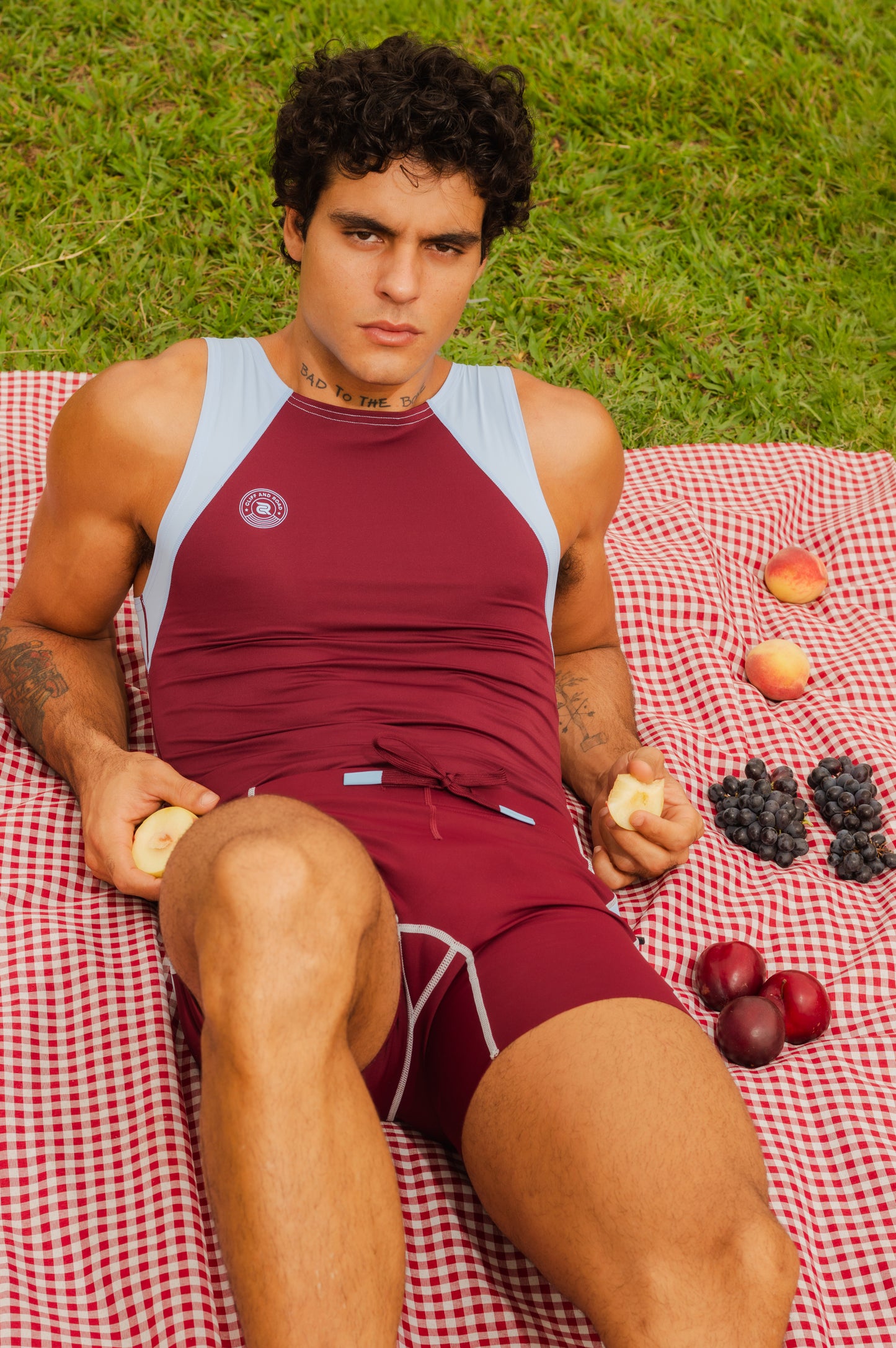 CAMP LAUREL TANK IN VINO