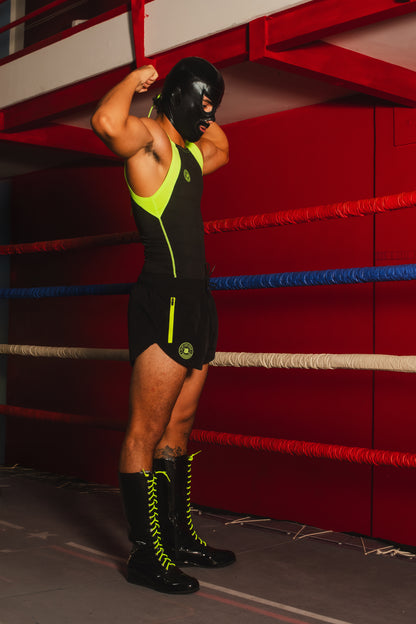Camp Laurel Tank in Lucha   – Men’s Fitted Performance Tank