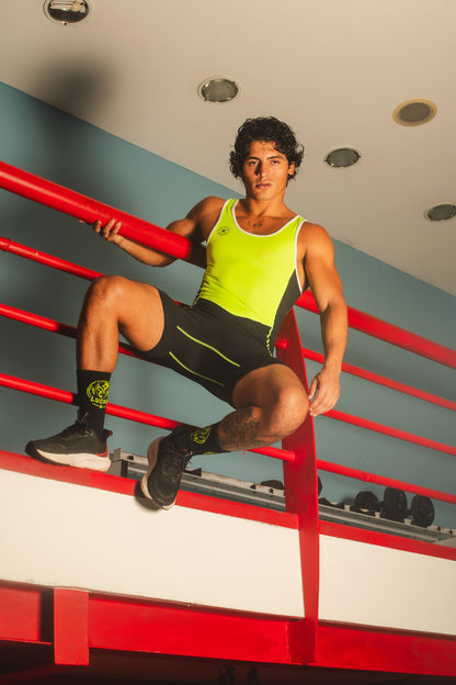 El Chavo 4 pocket Singlet in Lucha | Men's Singlet with Pockets