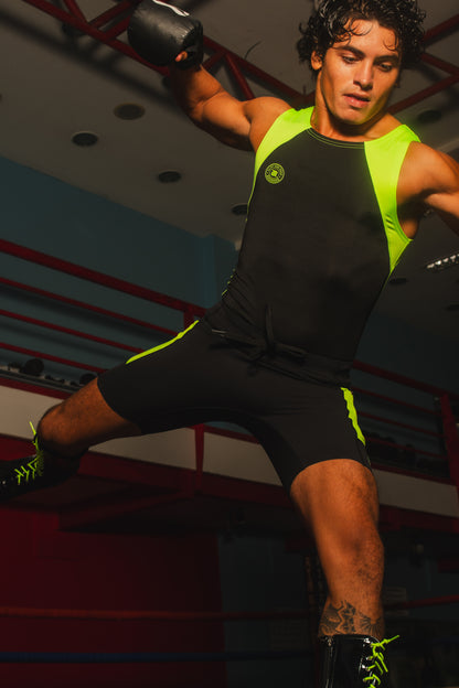 Camp Laurel Tank in Lucha   – Men’s Fitted Performance Tank
