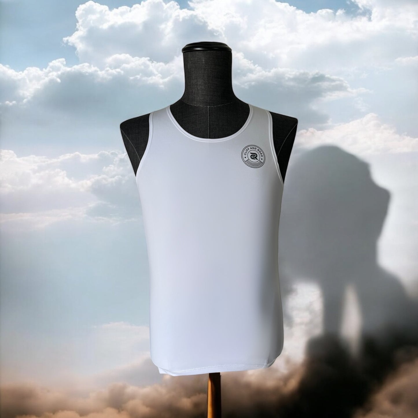 The SculptureFit tank in Polar White