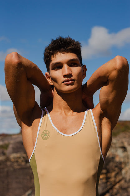 El Chavo 4 pocket Singlet in CAMPO | Men's Singlet with Pockets