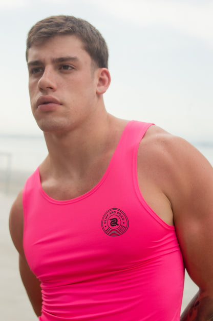 SculptureFit Compression Tank — Rosa