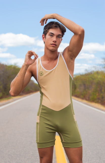 El Chavo 4 pocket Singlet in CAMPO | Men's Singlet with Pockets