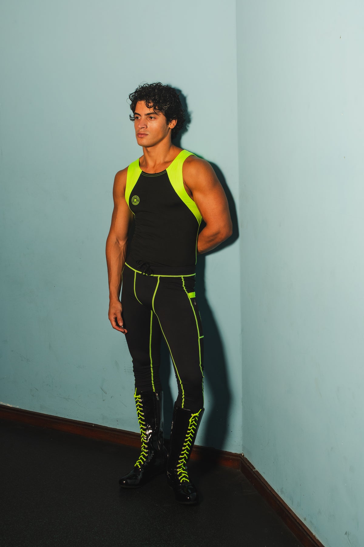 El Cabrón Tights — Lucha | Men’s Leggings with Pockets