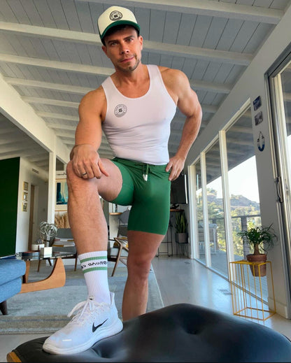The Johnson Cap in the color Verde