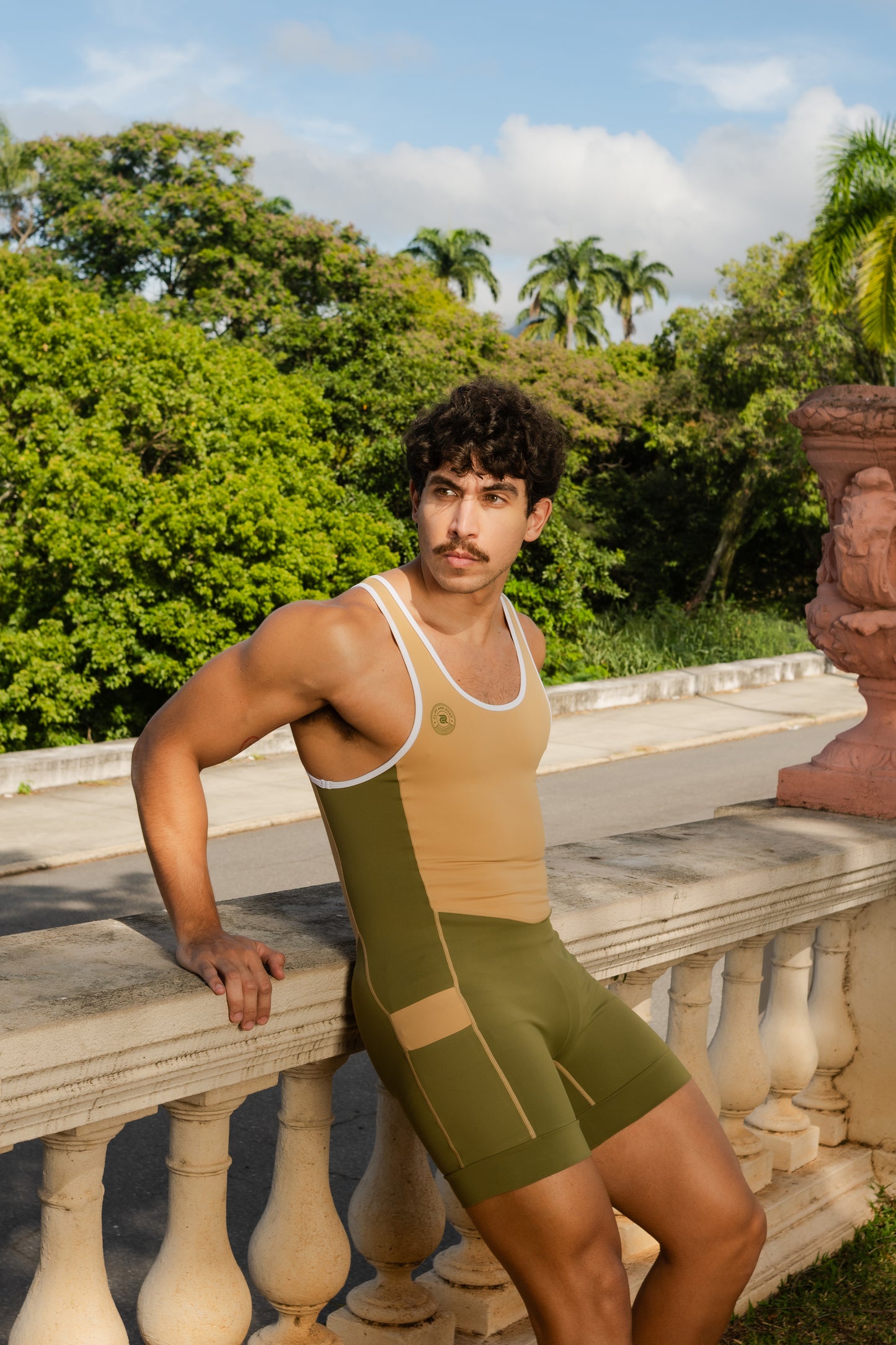 El Chavo Men’s Spandex Singlet with 4 Pockets – Campo
