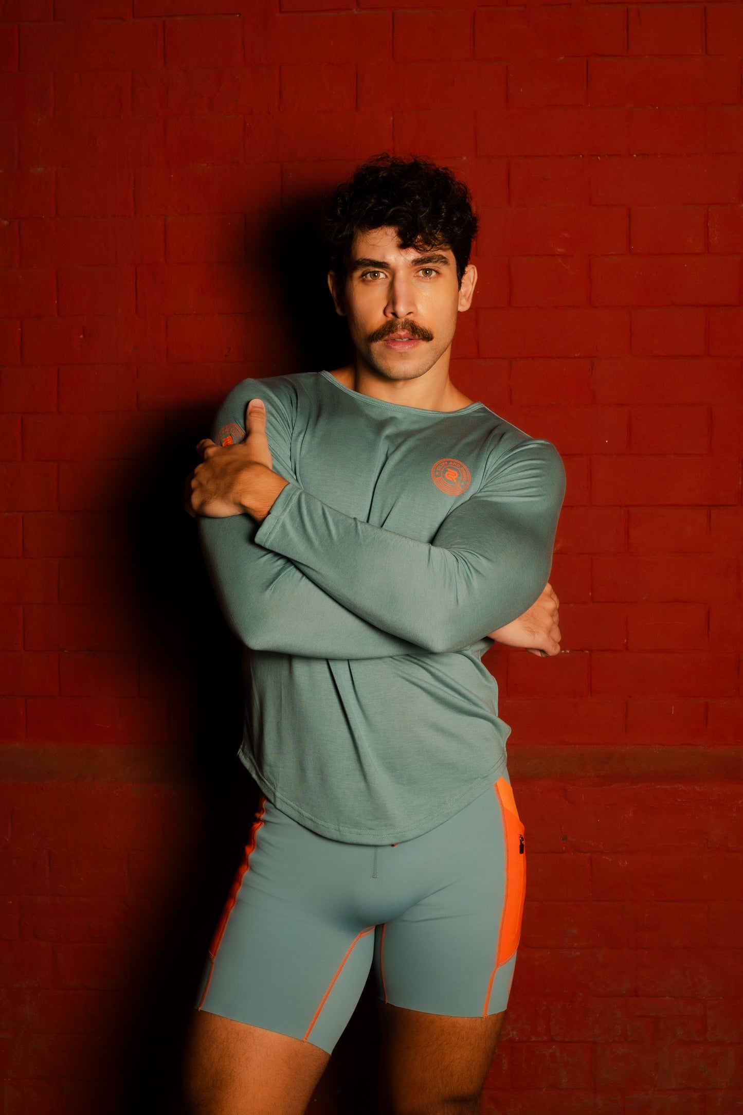 El Compa long sleeve in Volcán