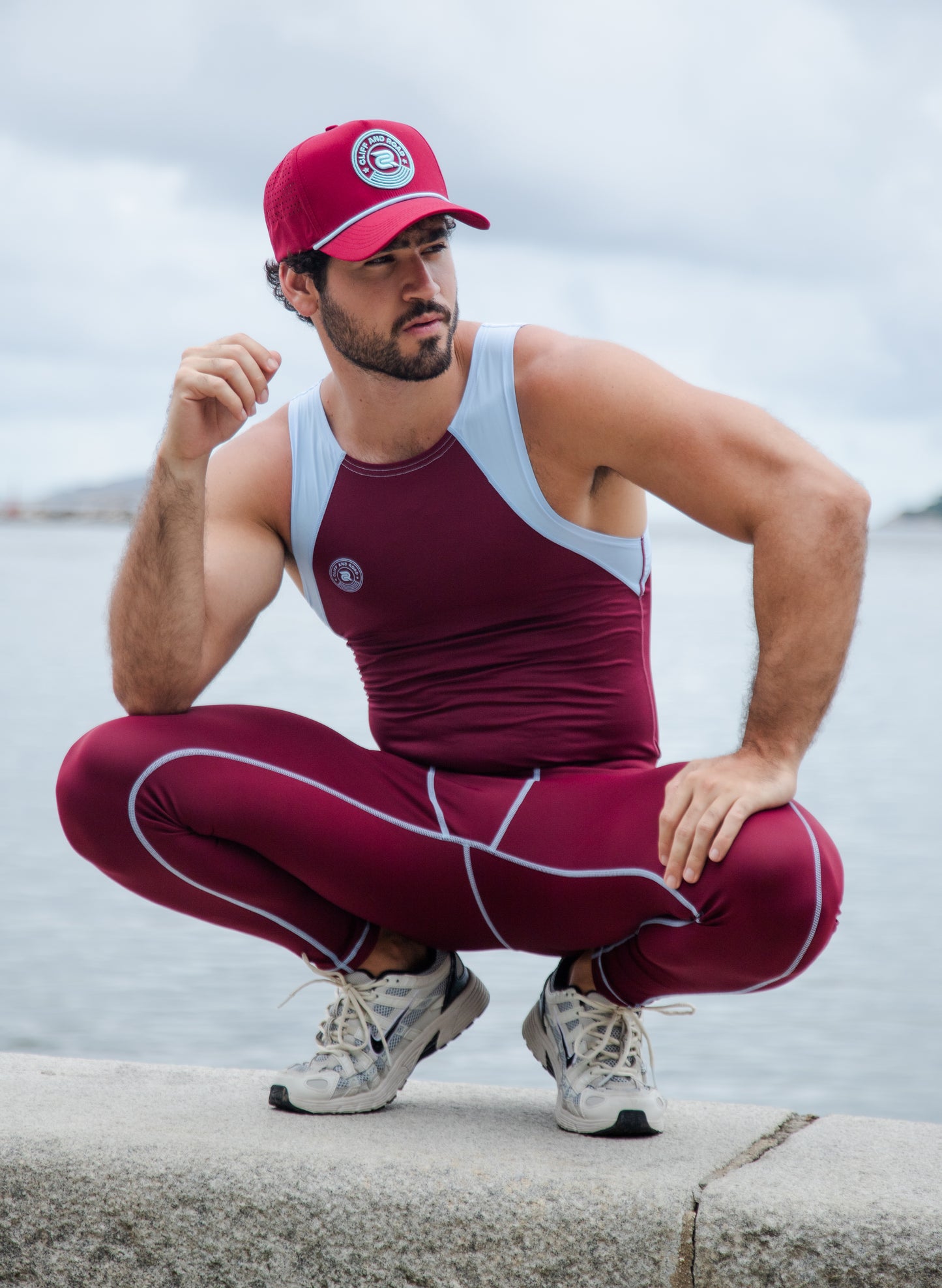 El Cabrón Tights in Vino 5 pocket