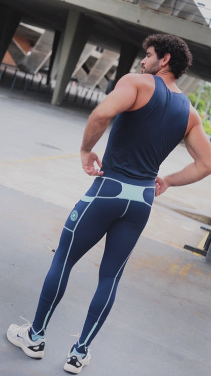 El Cabrón Men’s 5-Pocket Compression Tights – Tulum