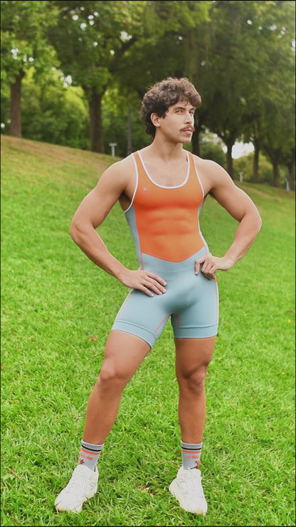El Chavo Men’s 4-Pocket Singlet – Volcán | Limited Edition
